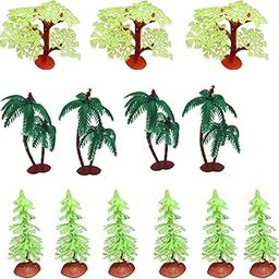 3A Featuretail Artificial Mini Tree for DIY Craft, 3D Modelling, Bird House, Landscape Projects or School Projects (Mixed Tree, 12pc Pack 3Inch Size)-image-49