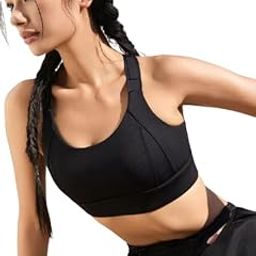 Nylon Spandex Active Sports Bra for Women | Full Coverage, Non-Wired, Seamless, Stretchable & Support Activewear for Women | Criss Cross Back Crop Tops for Gym, Yoga & Workout – Size: M - 4XL-image-10