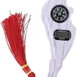 MKY Manual Hand Finger Digital Counting Machine Misbaha Tasbeeh Counter for Prayer Islamic Beads Muslim Tasbih Rotating Tally Number Clicker Mini... (White)-image-1