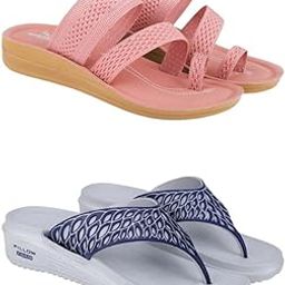 Extra Soft Classic Casual wear with Flexibility Technology Flat Combo for Women's/Girl's(6142+1887)()-image-65