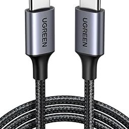 UGREEN 60W USB C to USB C Charger Cable, Type C PD Fast Charging Braided Cord, Compatible with iPhone 16 Pro Max/15, Galaxy S24 S23, MacBook Pro, iPad Pro 2024, Pixel9, Chromebook, Switch, 0.5M-image-73