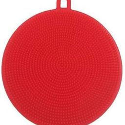 ATEVON Silicone Dish Scrubber Sponge Mildew Free, Non Stick, Heat Resistant Kitchen Cleaning Supplies Sponges Multicolor-11