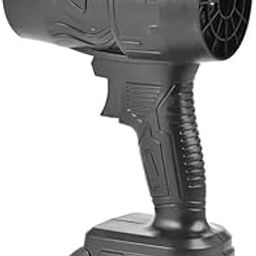 DENPLUS Violent Fan Cordless Leaf Blower, 48V Li-ion Battery, Ergonomic Handle, Black-image-2