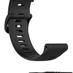 Compatible for Garmin Forerunner 935 Replacement Band, AWADUO Replacement Silicone Wrist Band Strap for Garmin Forerunner 945/935 /Fenix 5 Plus/5 /Quatix 5/5 Sapphire/Approach S60 (Silicone Black)-9