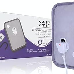 Coif Heating Bag with Gel Hot Water Bags Heating Pad Electric for Back Pain Orthopedic Electric Heating Belt for Knee, Shoulder, Lumbar, Joints, Muscle, Leg, Wrist and Nack for Pain Relief-Heat Pouch-image-64