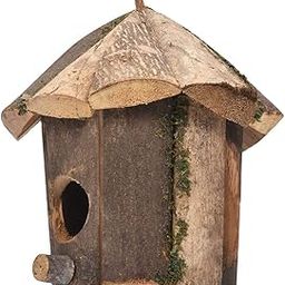 ATORSE Wooden Birdhouse Decor Natural Resting Place for Birds for Home Window|Home & Garden|Yard, Garden & Outdoor Living|Bird & Wildlife Accessories|Birdhouses-image-32