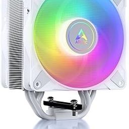 ARCTIC Freezer 36 A-RGB -(White) Tower CPU Cooler with Push-Pull, Two Pressure-optimised 120 mm P Fans and ARGB Lighting, Fluid Dynamic Bearing, 200–2000 RPM, 4 Heatpipes, incl. MX-6 Thermal Compound-7