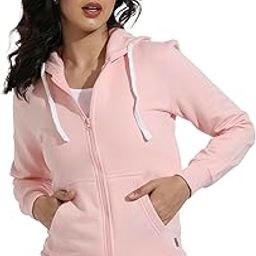 Women Cotton Regular Fit Hooded Sweatshirt-image-8