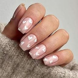 NailsOnTheGo Women’s Premium Reusable Set of 20 Artificial Press Ons | Extensions | Ready to Wear Stick Ons | Lightweight & Long Lasting Press Ons | Hand Made | PO-SS-138-Y-image-37