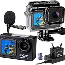 SJCAM SJ8 Dual Screen 4k 20MP Action Camera Kit | 2.33" Dual Touch Screen, 140° Wide-Angle | 30M Underwater, Super Night Vision with Mic, 3X 1200 mAh Batteries, Charger, 32GB SD Card-picture-19