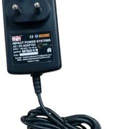 IPS 12 Volts 3 Amps Heavy Duty Dc Power Adapter/Power Supply/Smps for CCTV Camera, Dvr, LCD Monitor, Led Strip with 2.5Mm X 5.5Mm Dc Pin Jack, Black-12