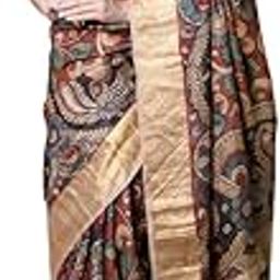 Sari for Women's Cotton Soft Silk Saree with Unstiched Blouse Piece-image-80
