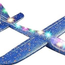 BELOXY Airplane Launcher Gun, Safe and Fun Shooting Guns for Kids, Paper Foam Gliders for Quick and Easy Operation, Nearly Unbreakable Plastic, Ideal for Kids Ages (Foam Aeroplane), Multicolor-image-81