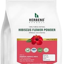 HERBENO Hibiscus Powder For Hair Care And Growth - 200 Gram-image-79