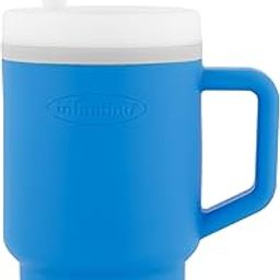 Infantino My 1st Tumbler – Adorable Miniature Tumbler with Leak-Resistant Straw and Toddler-Friendly Handle, Encourages Hydration, Easy to Clean, (266 ml) Ocean-image-55