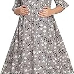 Women's Knee Length Maternity/Feeding/Nursing Dress-image-72