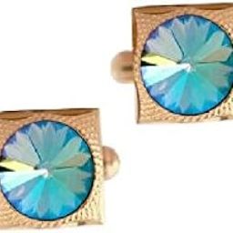 Cufflinks For Men Silver With Diamond Studs Diamond Crystal (Certificate For Office Corporate Party French Cuff Shirts Shirt Suit Blazer In A Gift Box Tnapzsil798-image-43