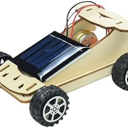 SP Electron Wooden DIY Solar Panel Car Learning Toy Science Kit (Set of 1)-image-53