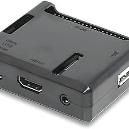 SB Components Black Case for Raspberry Pi Model A+ (Plus) Protective Raspberry Pi A+ Case Cover (Black)-32