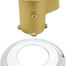Poolzilla Hand Rail Anchor with Added Escutcheon, 1 Pack, Ladder Anchor and Escutcheon Trim Kit-picture-26