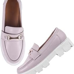 Trendy Lightweight Comfortable Casual Loafer Shoes for Womens and Girls-image-80