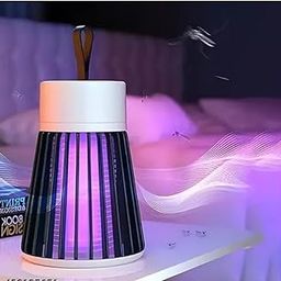Mosquito & Fly Killer Lamp with LED Light – USB Powered Electric Shock Insect Zapper, UV Light for Indoor & Outdoor Use-image-27