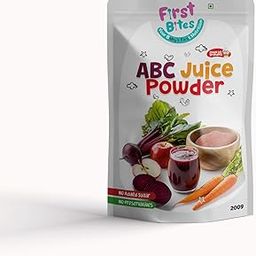 First Bites ABC Juice Powder – Beetroot, Carrot & Apple Raw Superfood Blend – Natural Juice Mix, 200g Pack-27