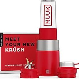 NUUK KRUSH Smoothie Blender | 500W Personal Blender with 24,500 RPM | 6 Leaf Blade Design || Titanium Alloy Material | 460ml BPA-Free Go Jar™ | Compact Smoothie Maker for Gym, Office, & Kitchen-14