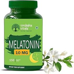 Melatonin 10 mg Tablets for Sleeping Support with Tagar Root Extract, Chamomile Extract and Vitamin B6-150 tablets/capsules pills-11