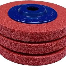 SVDK 4 Inch Nylon Fiber Buffing Disc – Abrasive Polishing Pad for Paint & Rust Removal, Sanding Wheel Attachment for Angle Grinders (115mm x 22.2mm)-17