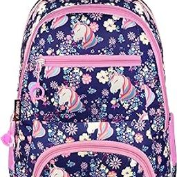 Printed Soft Touch Lightweight Designer Kids School Backpack - Waterproof School Bag for Boys & Girls 28L-image-32