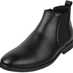 Men Faux Leather Chelsea Boot-image-54