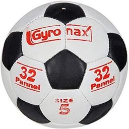 Gyronax Rubber Football (Black&White) Multi-Colour, Size 5N0-image-75
