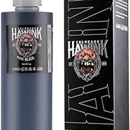 HAWINK Professional Tattoo Ink Pure Black Tattoo Ink 1 Bottle with 8oz (240ml)-image-47