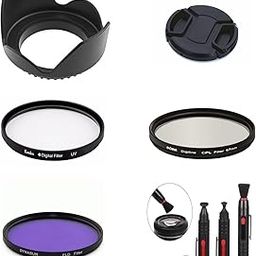SR3 43mm Camera Bundle Lens Hood Cap UV CPL FLD Filter Cleaning Pen for Voigtlander Nokton Classic 35mm f/1.4 MC Lens & Voigtlander Nokton Classic 40mm f/1.4 MC Lens-image-47