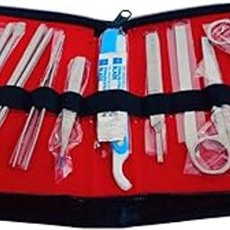 AI-22 Pcs Advanced Dissection Kit/Stainless Steel Tools for Dissecting Frogs etc/Botany and Veterinary Students or Teachers and scalpel blades/for Biology, Anatomy Medical Students-34