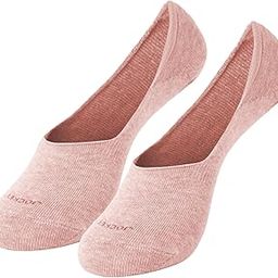 7484 Women's Microfiber and Compact Cotton Stretch No Show Socks with Stay Fresh Treatment-image-94