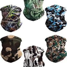 Headband Bandana 12-in-1 Versatile Sports Seamless Headwear Neck Gaiter Headwrap Balaclava Facemask Helmet Liner for Camping Running Cycling Fishing Hiking-image-94