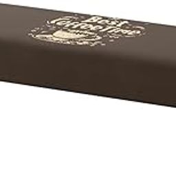 Batyqompu Stretch Bench Covers Durable Breathable Bench Slipcover Anti-Dust Removable Furniture Protector Dining Chair Slipcovers, The Best Coffee Time Pattern Brown-image-12