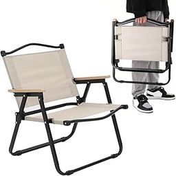 XVIA Lightweight Folding Chair, Compact Portable Canvas Seat with Sturdy Metal Frame, Ideal for Camping, Beach, Picnic, Hiking, Outdoor Travel & Patio Relaxing-10