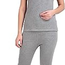 HAP Women's Quilted Thermal Set : Sleeveless Top + Trouser-image-38