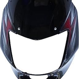 NIKAVI N608A Head Light Visor Mask Compatible for Bajaj CP-100 N/S 2015 Black - RED Sticker-picture-31