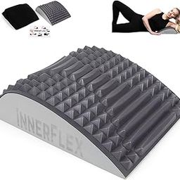 InnerFlex - Back Stretcher - Neck Stretcher - Back Pain Relief - Neck Pain Relief - Sciatica Pain Relief - Lower Back Massager - Back Cracker - Comfort Sleeve and Instructional Illustrations Included-image-72