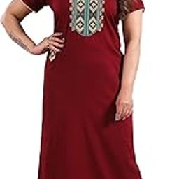 Printed Pure Cotton Nighty(10706)-image-39