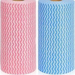 AD ENTERPRISES Non Woven Washable Kitchen Towel Roll Pack of - 1 (80 Pulls Per Roll, 80 Sheets)-27