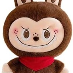 Vaishno Monster Plush Doll | Soft Fantasy Toy with Cute Smile, Fluffy Hair & Collector Design | Kawaii Elf Stuffed Figure for Kids, Girls, Boys & Gift Lovers (25CM, Coffee)-28