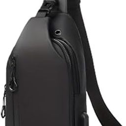 Sling Chest Bag Crossbody Bag For Men & Women Hiking Bag SHoulder Waterproof Anti Theft Ipad Messenger Side Bag-image-40