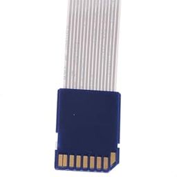 CALANDIS 25Inch Memory Card Adapter Cable Extender for Sd to Sd Sd Card Sd/Rs-Mmc/Sdhc/Mmc-11