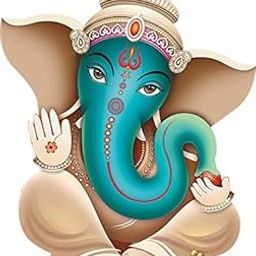 Rangoli Vinyl Religion Large Wall Sticker (Multicolor, 50 or 70 cm)-image-2