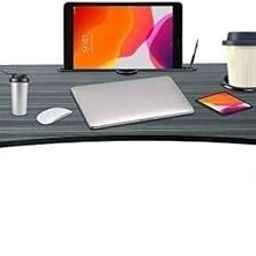 hasraj export® Study Table/Bed Table/Foldable and Portable Study Table/Writing Desk for Office/Home/School (Black)…-picture-23
